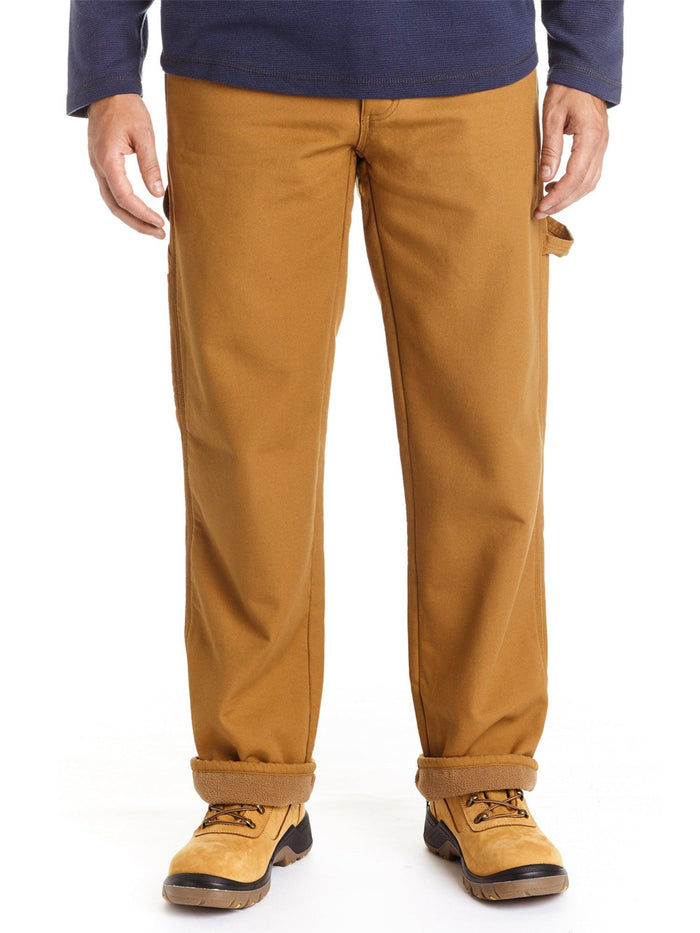 Canvas Fleece Lined Carpenter Pant